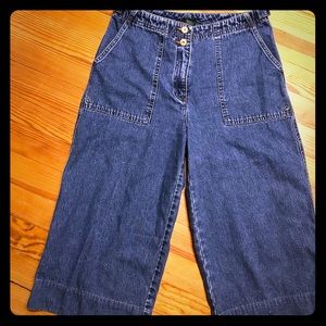 Vintage Ralph Lauren Denim Culottes
